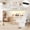 White, variant on Mirightone Metal Loft Bed with Desk, Lights, and Storage Shelf - Queen, Black