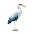 thumbnail image 2 of Popp, Grace 16x24 White Modern Wood Framed Museum Art Print Titled - Seabird Heron II, 2 of 4