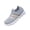 Gray_008, variant on Domuza Women's Colorful Stripe Knit Slip-On Sneakers, Lightweight Breathable Comfort Walking Shoes, Casual Non-Slip Footwear for All-Day Wear Black 6.5（EU-37）