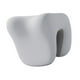 thumbnail image 5 of Almohada para dormir de escritorio, almohada para el almuerzo, almohada boca abajo, cojín multiusos para el cuello gris claro, 5 of 9