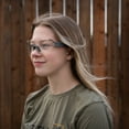 thumbnail image 5 of GRITR Shooting Safety Glasses w/ Interchangeable Lenses & Eva Case, Gray, 5 of 7