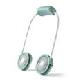 thumbnail image 1 of Inteprter Ventilador para colgar en el cuello Control táctil manos libres portátil Dispositivo eléctrico de bajo ruido para exteriores en el hogar Electrodomésticos Verde Inteprter HA062659-02B, 1 of 6