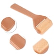 thumbnail image 3 of 1 Pc Rodillo Facial Translúcido para Mujeres para Salón de Belleza Vacaciones Baño Viaje ABS PE Perlas de Hielo Naranja, 3 of 3