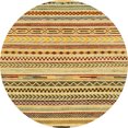 thumbnail image 1 of Ahgly Company Indoor Round Abstract Red Abstract Area Rugs, 5' Round, 1 of 6
