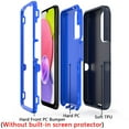 thumbnail image 4 of NIFFPD Galaxy A03S, Samsung A03S Phone Case Hard PC Soft TPU Protective case for Samsung Galaxy A03S Dark Blue&Blue, 4 of 5
