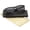 Matte Black / Smoke, variant on Unisex Retro Wide Temple Neutral Colored Lens Horn Rimmed Sunglasses 55mm (Shiny Tortoise / Smoke) - 55mm