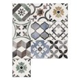 thumbnail image 1 of 20Pcs Wall Sticker Waterproof Removable Self-adhesive A-rabic Style Mosaic Tile Wall Decoration Decal for Dorm, 1 of 8