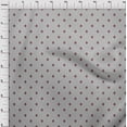 thumbnail image 4 of oneOone Velvet Gray Fabric Asian Block Print Craft Projects Decor Fabric Printed By The Yard 58 Inch Wide, 4 of 4