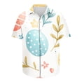 thumbnail image 5 of VBTAPA Hawaiian Shirt for Men 2025 Easter Printed Short Sleeve Button Down Shirts Big and Tall Casual Aloha Shirts Daily Sales Multicolor XXXXXL, 5 of 6