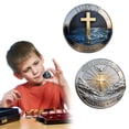 thumbnail image 4 of HuiXinOu Christian Baptism Commemorative Coin, Inspiring Challenge Coin Gift, Symbolizes Salvation & New Beginnings, Reminds People to Let Go of Old Lives, Perfect for Christian Believers, 4 of 7