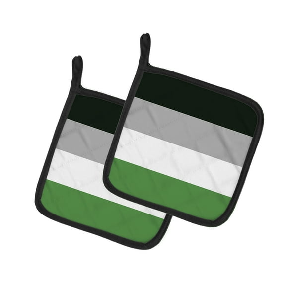 Carolines Treasures CK8012PTHD Pair of Pot Holders, 7.5HX7.5W, multicolor