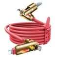 thumbnail image 1 of Cable de carga LISEN Chubby USB C a USB C 4 en 1 2 m rojo de 240 W, 1 of 6