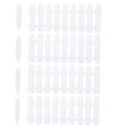 thumbnail image 3 of OULII 4Pcs Plastic White Front Yard Fence Small Picket Fence For Table Arrangement, 3 of 6