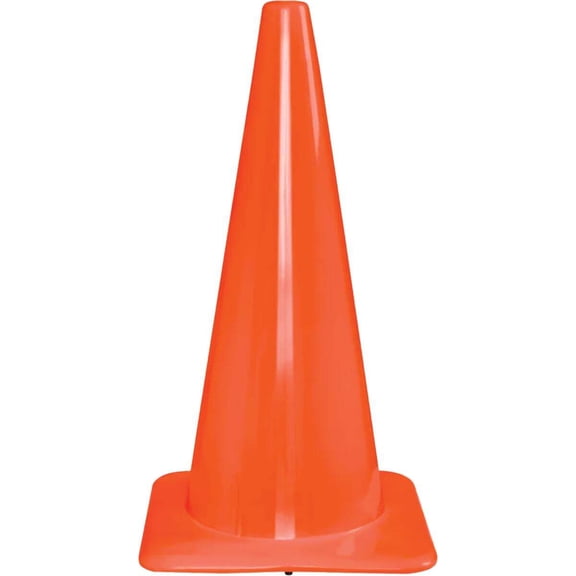 Radians 28 In. Orange Safety Cone CONE-PVC-28M