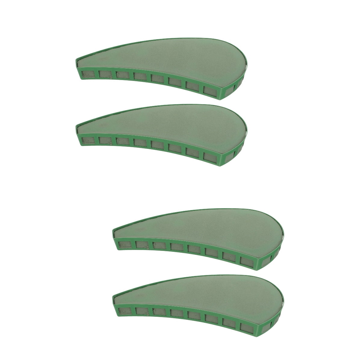 Raindrops 4-Pack Floral Foam Blocks for Wedding Car Decoration, Practical Flower Arrangement Base for Wedding Accessories