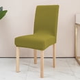 thumbnail image 1 of COM1950s Stretch Chair Slipcovers, Elastic Dining Chair Covers with Full Coverage Protection, Washable Polyester Fabric, Leaf Pattern Design, 1 of 7
