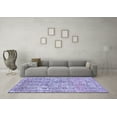 thumbnail image 3 of Ahgly Company Indoor Rectangle Abstract Blue Modern Area Rugs, 5' x 7', 3 of 4