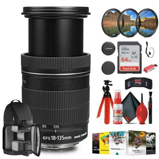 Canon EF-S 18-135mm f/3.5-5.6 IS USM DSLR Zoom Camera Lens