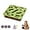 Green, variant on GvuoFny Cat Scratch Puzzle Enrichment Box, Interactive Cat Toys for Indoor Cats with Nail File Surface & 3 Bell Balls for Self Play