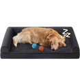 thumbnail image 1 of BFPETHOME Camas lavables para perros grandes, cama ortopédica para perros grandes, sofá cama para perros grandes con funda extraíble lavable, forro impermeable y parte inferior antideslizante, sofá ca, 1 of 5