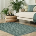 thumbnail image 1 of Tapis Avenue B Sophelia Sarcelle 5' x 7', 1 of 2