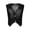 Black, variant on Girls Sparkle Sequins Jazz Hip Hop Dance Vest Top Stage Performance Party Waistcoat Size 7-15 Pink 14-15