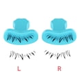 thumbnail image 4 of CYC Eyelash Stamp Lower Lash Stamp Silicone Lash Pad Reusable Eyelashes Natural Looking False Eyelashes Eye Makeup Applicators Perfect For Various Eye Shapes 2pcs, 4 of 5