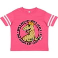 thumbnail image 3 of Inktastic Raptor Princess She's Beauty and Grace She Might Eat Your Face Girls Toddler T-Shirt, 3 of 5