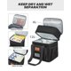thumbnail image 4 of Lunch Box Expandible de Doble Piso Aislado HSHRISH 15L Negro, 4 of 6