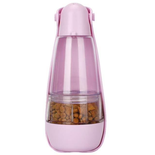 Dispensador de agua para perros para caminar al aire libre, botella de agua para perros, portátil, plegable MFZFUKR CPB-YL232-1