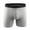 Grey1, variant on FYEGRE Washable & Reusable Urinary Incontinence Cotton Boxer Brief Underwear for Men Black1 M