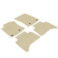 thumbnail image 3 of Ikon Motorsports Floor Mats Fits 2014-2024 Toyota 4Runner & 2014-2023 Lexus GX460, Beige Nylon Car Auto Front Rear Carpets Liner 4PC Set Protector, 3 of 9