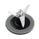 thumbnail image 3 of Juego de juntas de licuadora perfecl Cuchillas de licuadora Acero inoxidable SPB-456-2B negro, 3 of 6