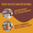 thumbnail image 5 of FlavCity Single Serve Whey Protein Powder - Chocolate Peanut Butter - 25g protein All-in-One Smoothie - 1.62oz, 5 of 6