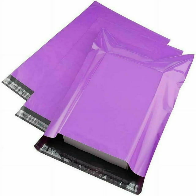 SNNROO (100 Pcs) Large Poly Mailers 14.5x19 Inch Plastic Shipping Bags Self-Adhesive and Waterproof (Gray)