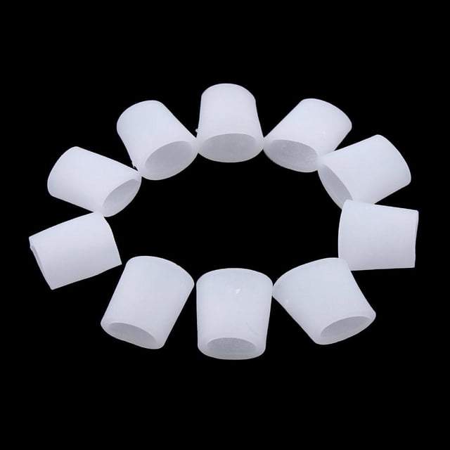 Fundas de Silicona para Los Dedos de Los Pies 5 Pares Macarena Protector de dolor de dedo del pie