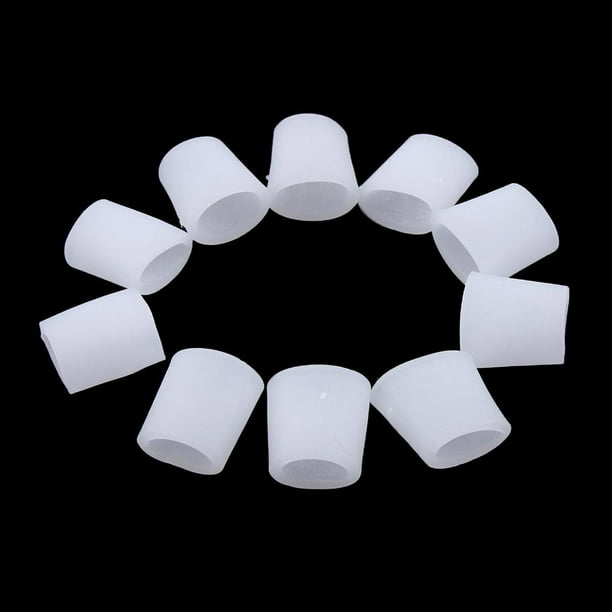 Fundas de Silicona para Los Dedos de Los Pies 5 Pares Macarena Protector de dolor de dedo del pie