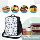 thumbnail image 4 of Disketp blue Snowflake Prints Bolsa Térmica Estampada para Almuerzo, Lonchera para Hombres y Mujeres Adultos, 4 of 7