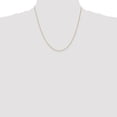 thumbnail image 3 of Auriga Fine Jewelry 14K Yellow Gold 1mm Singapore Chain Necklace 20inch for Women, 3 of 6