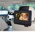 thumbnail image 4 of ZugGear Soporte para reposacabezas de reproductor de DVD Soporte para reproductor de DVD portátil Soporte para reposacabezas del asiento trasero del automóvil para girar y girar de 10 a 10,5 pulgadas, 4 of 5