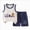 A105-Dark Blue, variant on Toddler Boy 2-Piece Cotton Outfit Color Print T-Shirt and Shorts Set Casual Summer Clothes 6-12 Months 12-24 Months 2t 3t 4t 5t 6t 7t 8t 9t Children 4-5 Years