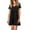 Black, variant on Summer Dresses for Women V Neck Casual Loose Flowy Swing Shift Dress
