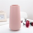 thumbnail image 2 of Plastic Vase,Vase Matte Ceramic Look Flower Arrangement Vase Plastic Vasefor Home True Excellence, 2 of 4