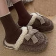 thumbnail image 2 of Agkizg Womens Fuzzy Slippers, House Slippers, Decorative Fuzzy Lined House Slippers Multi Size Warm Plushes Comfortable Casual Indoor Winter Slippers, 2 of 7