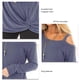 thumbnail image 5 of Tops De Manga Larga Con Nudo Torcido Para Mujer Tops De Manga Larga De Un Hombro Para Mujer Mujeres Casual Manga Larga Túnica Tops Solo Hombro Color Sólido Camiseta Para Fiesta ANGGREK  No, 5 of 6