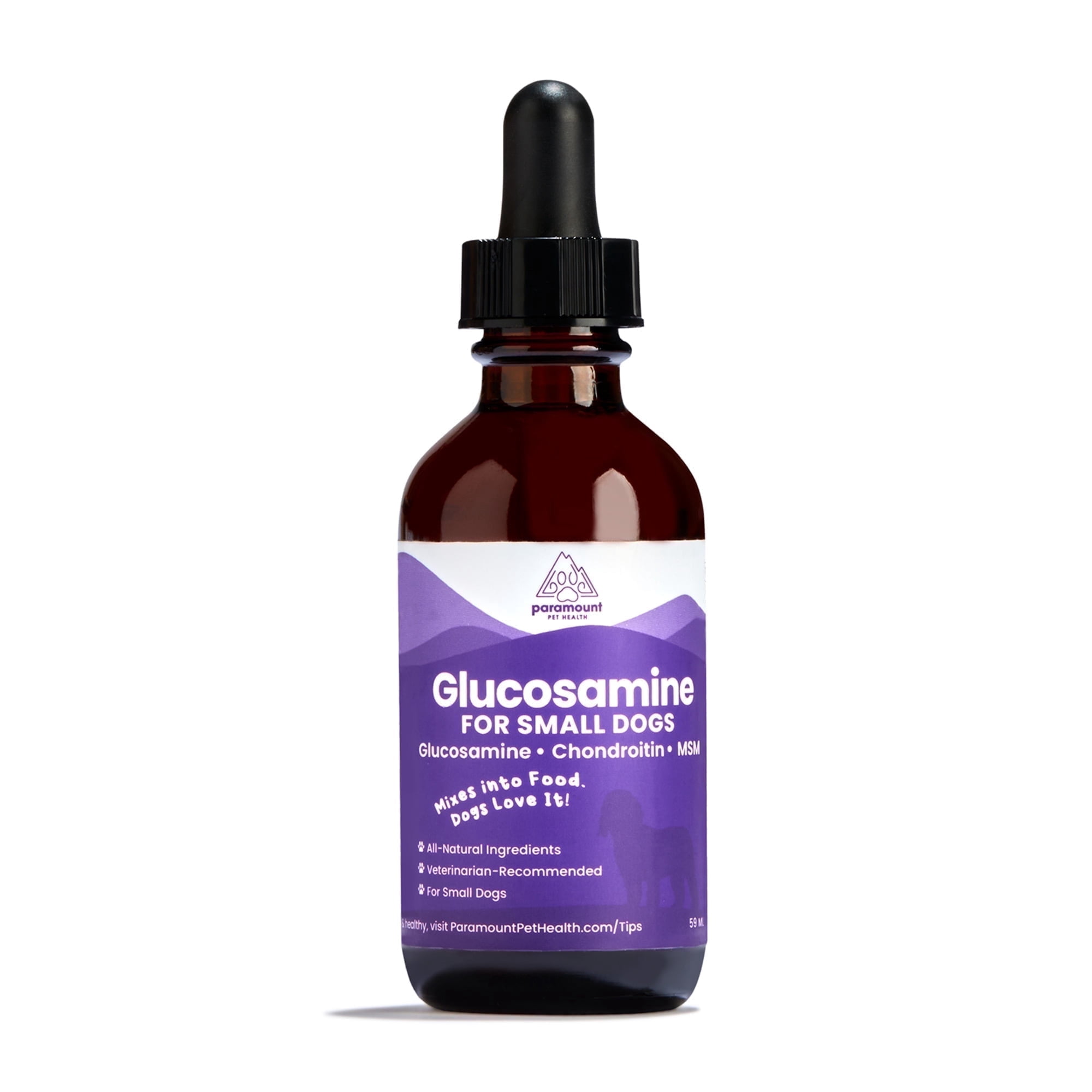 Paramount Pet Health Glucosamine Liquid Dog Joint Supplement, 260mg
