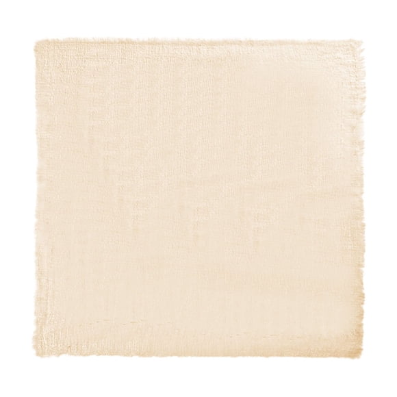 Chiffon à Franges, Chiffon Plissé à Encolure Carrée, Tissu Occidental pour Table, Napperons en Lin