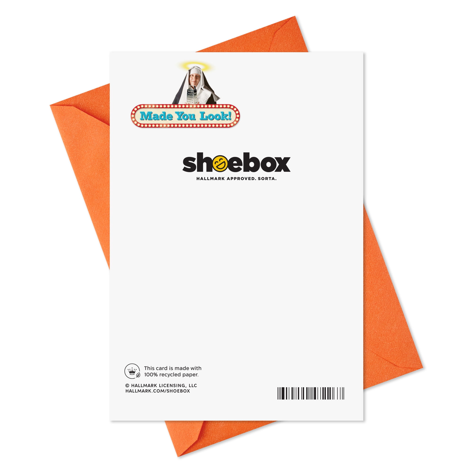 Hallmark Shoebox Funny Birthday Card (There's Nun Grater)