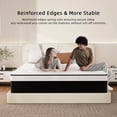 thumbnail image 5 of Abunitt 12 inch Queen Mattress in a Box, Hybrid Gel Memory Foam Pocket Coils, Medium Firm, Pressure Relief & Cooling Support, 5 of 10
