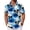 Blue - Coconut Tree, variant on COOFANDY Mens Hawaiian Shirt Short Sleeve Floral Button Down Shirts Summer Tropical Beach Shirts